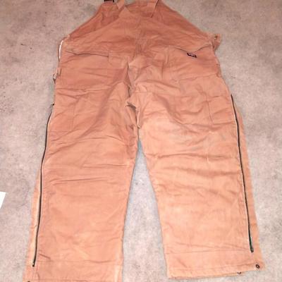 MENS XL KEY BIB INSULATED OVERALL