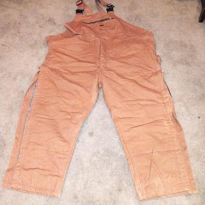 MENS XL KEY BIB INSULATED OVERALL