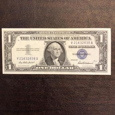 SERIES 1957 USA SILVER CERTIFICATE