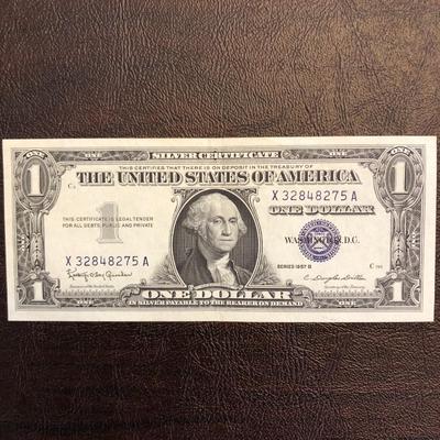 SERIES 1957B USA SILVER CERTIFICATE