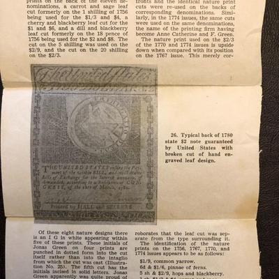 1780 REVOLUTIONARY WAR $7 BILL