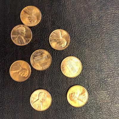 1974 D UNCIRCULATED ROLL LINCOLN CENTS
