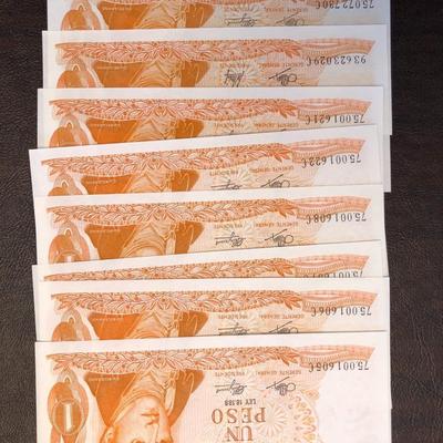 LARGE BANCO CENTRAL DE LA ARGETINA BANK BILL LOT