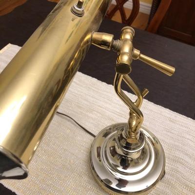BRASS PIANO LAMP