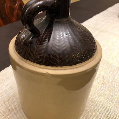 BOOTLEGGER'S BROWN JUG W/ CORK