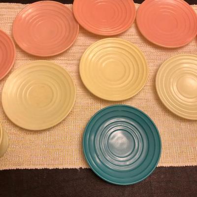 HAZEL ATLAS GLASS PLATES AND DISHES
