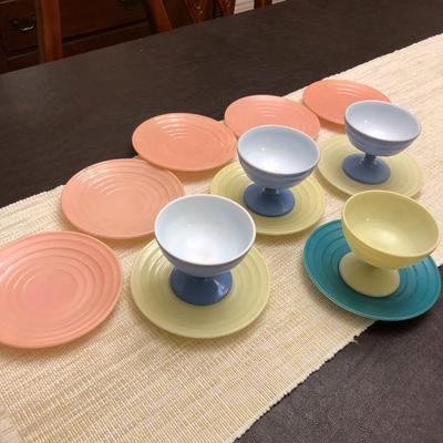 HAZEL ATLAS GLASS PLATES AND DISHES