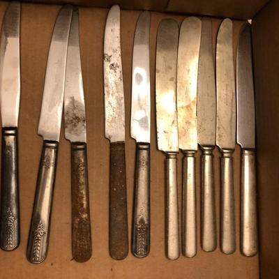 SILVERWARE LOT FOR CRAFTS