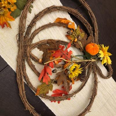3 HOLIDAY WREATHS