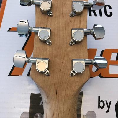GIBSON ELECTRIC GUITAR, CASE, STRAP, AMPLIFIER