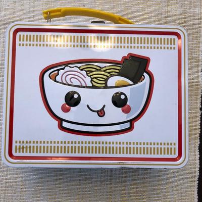 RAMEN NOODLE METAL LUNCH BOX