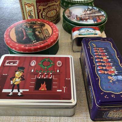 VARIOUS HOLIDAY TINS