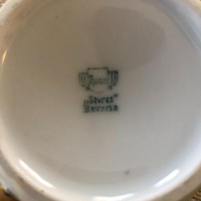 BAVARIAN SUGAR & CREAMER, SALT & PEPPER, TOOTHPICK HOLDER