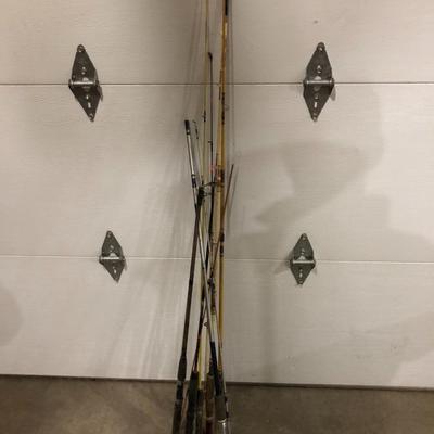 VARIOUS FISHING RODS / PARTS