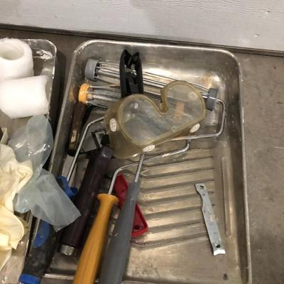 VARIOUS PAINTING SUPPLIES