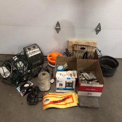HEATER AND VARIOUS TOOLS