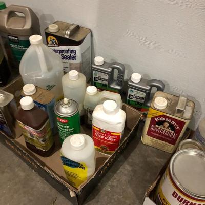 MISC PAINT AND SHOP CHEMICALS