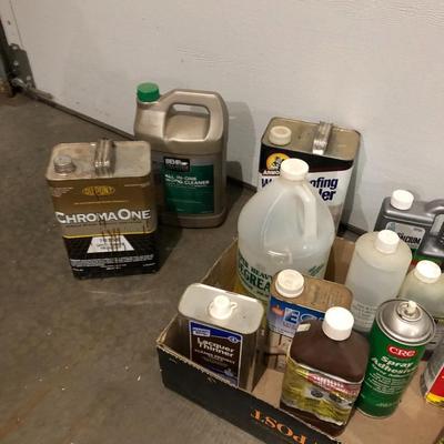 MISC PAINT AND SHOP CHEMICALS