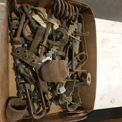 OLD METAL FARM HARDWARE (2)