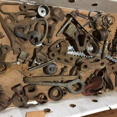 OLD METAL FARM HARDWARE (4)