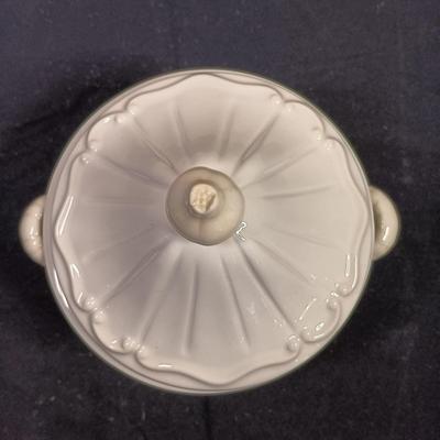 LOT 29-O: Vintage Kitchen Collection- Godinger Silver Plated Skewer Set, Lenox Sugar Bowl & More