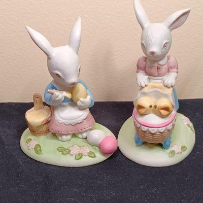 LOT 33-O: Easter Collection including Goebel, Lefton and Ucagco Figurines