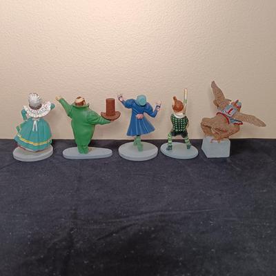 LOT 36KP: Collection of Vintage Franklin Mint Wizard of Oz Figurines