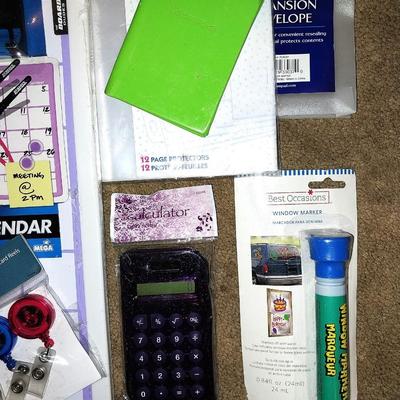 NEW OFFICE OR SCHOOL SUPPLIES