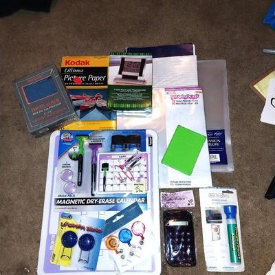 NEW OFFICE OR SCHOOL SUPPLIES