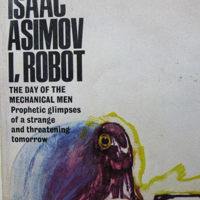 I, Robot by Isaac Asimov Vintage Dystopian Near Future Sci-Fi Signet 6th Printing Paperback