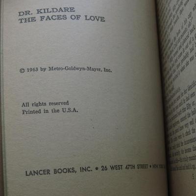 Pair of Vintage Dr. Kildare NBC Drama Romance Novels