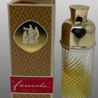 NINA RICCI Farouche - Paris ATOMISSEUR EAU DE TOILETTE/ Used