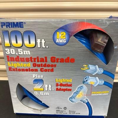 Lot 1287 prime 100 ft extensiÃ³n cord