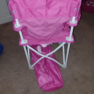 TWO NEW KIDS CAMPING CHAIRS WITH CARRY BAGS