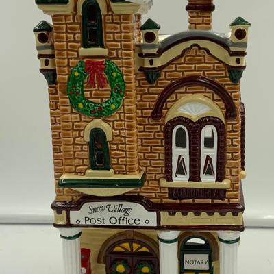 Snow Village Post Office