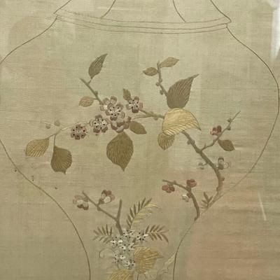 Chinese embroidery on silk, Qing dynasty