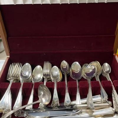 Gorgeous Gorham Sterling Silver flatware set for 12. Plus 8 servings / 92 pcs