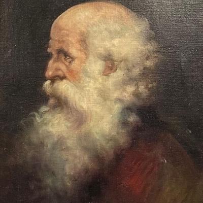 SIGNED AFTER PETER PAUL RUBENS/ STUDY HEAD OF AN OLD MAN