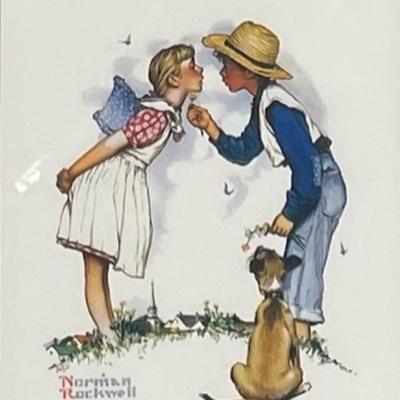 Norman ROCKWELL Lithograph print