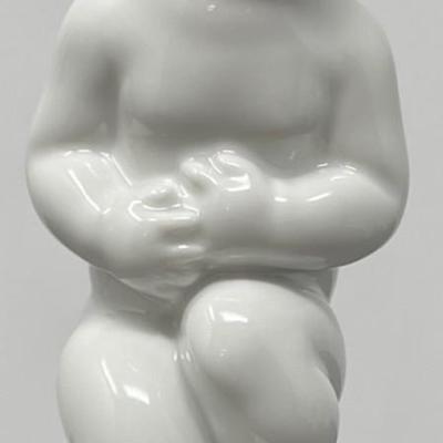 Antique Royal Copenhagen Baby Boy Stomach/B & G Bing Grondahl Figurine