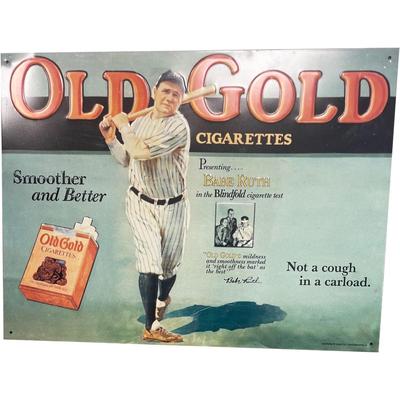 Old Gold Cigarettes Advertising Sign