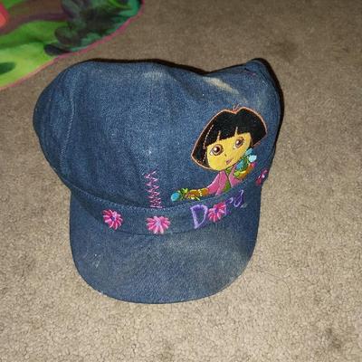 DORA CAP (NEW) AND SHORT HANDLED UMBRELLA