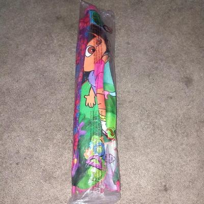 DORA CAP (NEW) AND SHORT HANDLED UMBRELLA