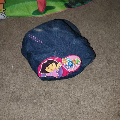DORA CAP (NEW) AND SHORT HANDLED UMBRELLA