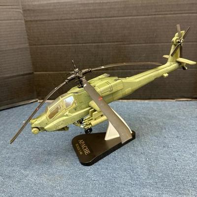 Lot 1318 Apache helicopter model scale1:40