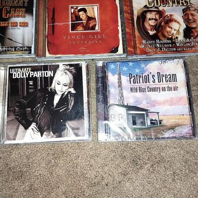 CD,S DOLLY PARDON-MEREL HAGGARD-VINCE GILL AND MORE
