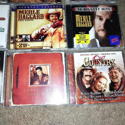 CD,S DOLLY PARDON-MEREL HAGGARD-VINCE GILL AND MORE