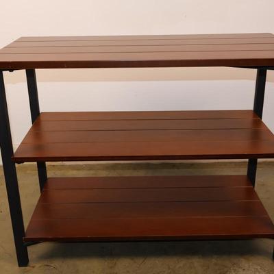 Wood & Metal Etagere / Console