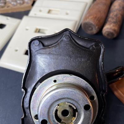 Vintage industrial collectibles