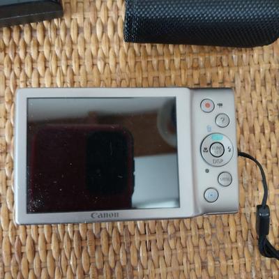 CANON 16.0 PIXEL DIGITAL CAMERA, CHARGER AND NEW SD CARD